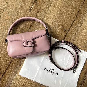 Coach Pillow Tabby 18 Faded Purple